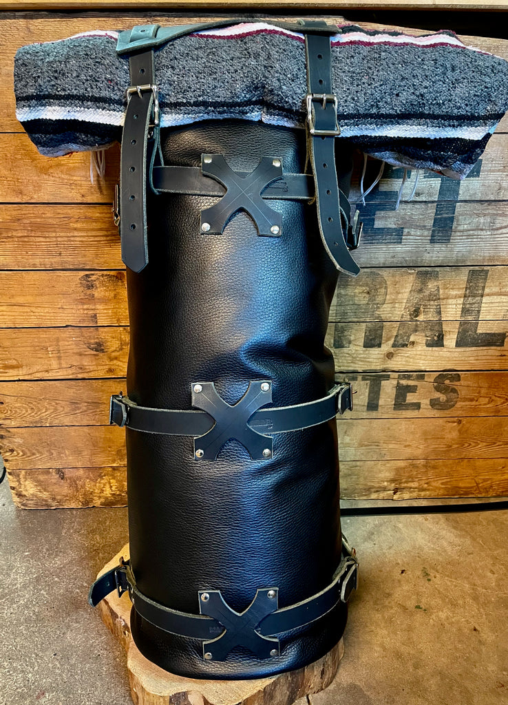 Leather Nutsak™ Sissy Bar Bag Moto Bag Save Today – Mad Squirrel